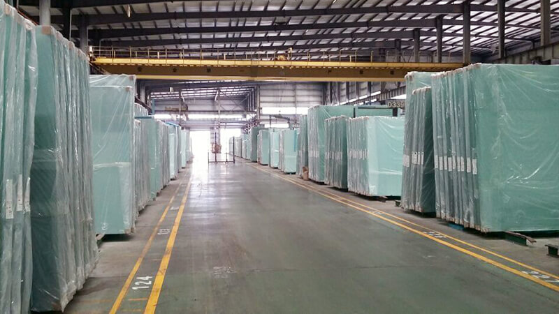 Clear Float Glass Warehouse