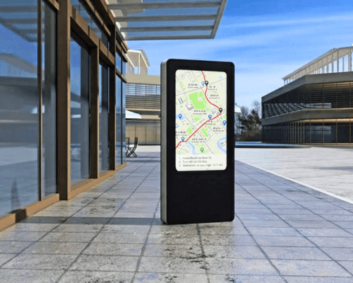 Custom AR Glass as Digital Signage