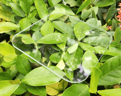 anti reflective glass small sample