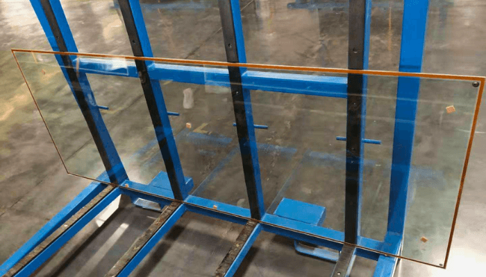 Vacuum Glass In Pallet