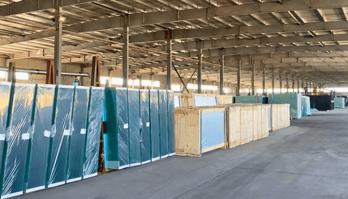 Tinted Float Glass Stock Warehouse