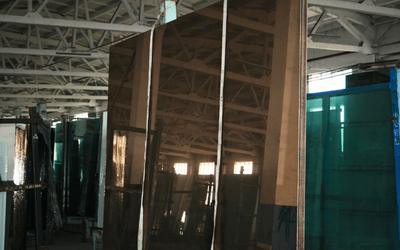 Bronze Color Mirror Glass