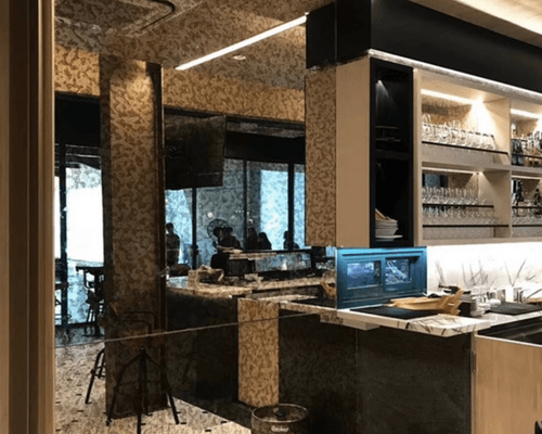 زجاج مرايا عتيق لقطاع الضيافة والفنادق