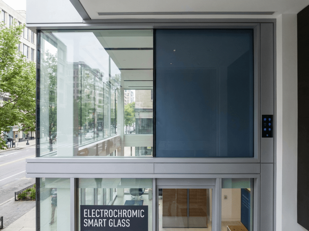 Elektronisches Smart Glass