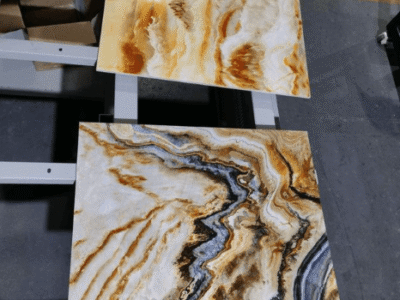 Enameled Glass